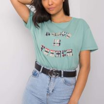 T-shirt Damski Model FA-TS-6892.88 Pistacja – Fancy