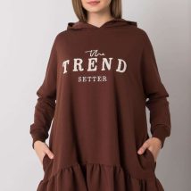 Tunika Model FA-TU-7369.41X Dark Brown – Fancy Hurtownia odzieży on-line, moda damska, bielizna i obuwie dla kobiet – Matterhorn.pl