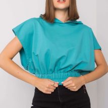 Bluza Damska Model FA-BL-7227.86P Turkus – Fancy