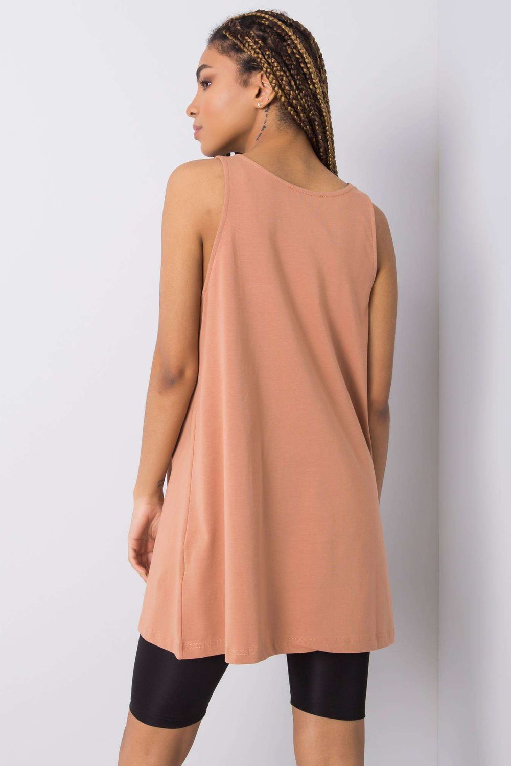 Koszulka Top Model FA-TP-6871.78P Camel - Fancy - obrazek 4