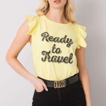 Bluzka Model FA-BZ-7191.10P Light Yellow – Fancy