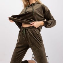 Spodnie Komplet Model FA-KMPL-7512.42P Khaki – Fancy