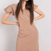 Sukienka Model FA-SK-7173.28P Dark Beige – Fancy