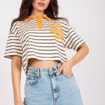 Bluzka Model FA-BZ-7785.91P Beige – Fancy