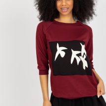 Spódnica Komplet Model FA-KMPL-8433.66P Bordo – Fancy