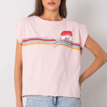 Tshirt Damski Model FA-BZ-7139.73P Light Pink – Fancy