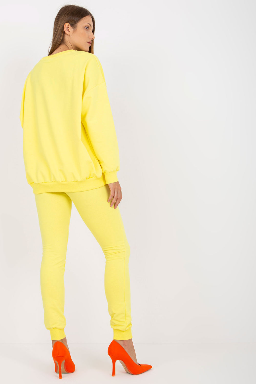 Spodnie Komplet Model FA-KMPL-7893.67 Light Yellow - Fancy - obrazek 3