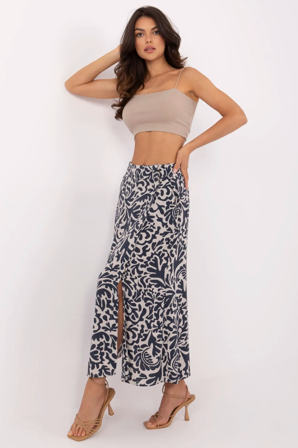 Spódnica Model D73771M50222B Navy - Fresh Made - obrazek 3