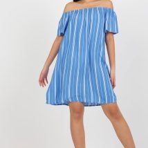 Sukienka Model D73771R30145J White/Blue – Fresh Made