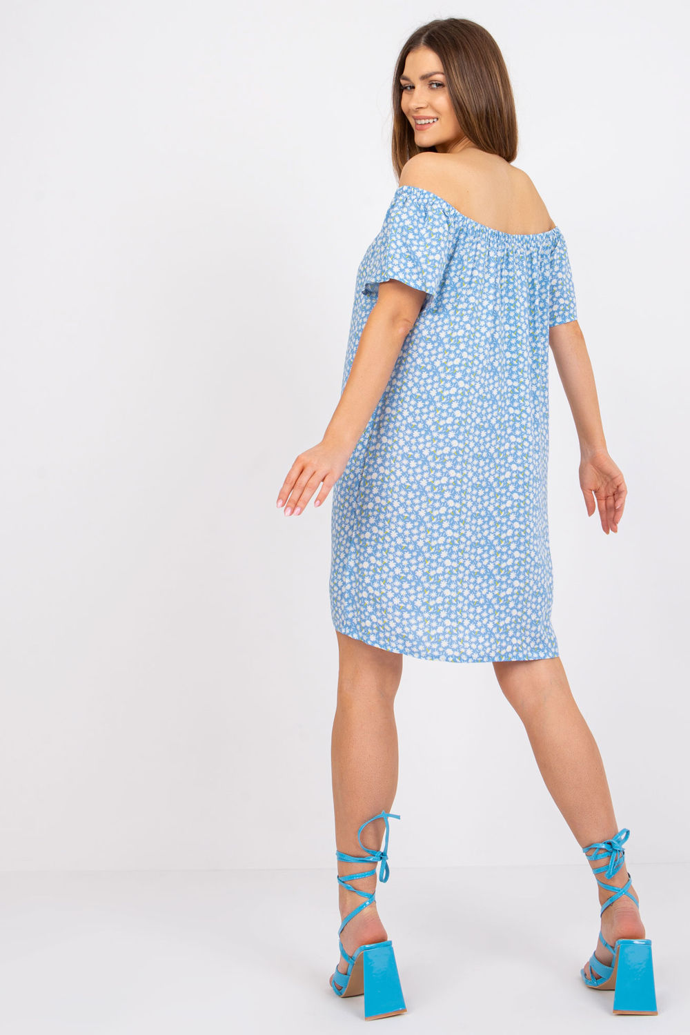 Sukienka Model D73771M30145H Light Blue - Fresh Made - obrazek 4