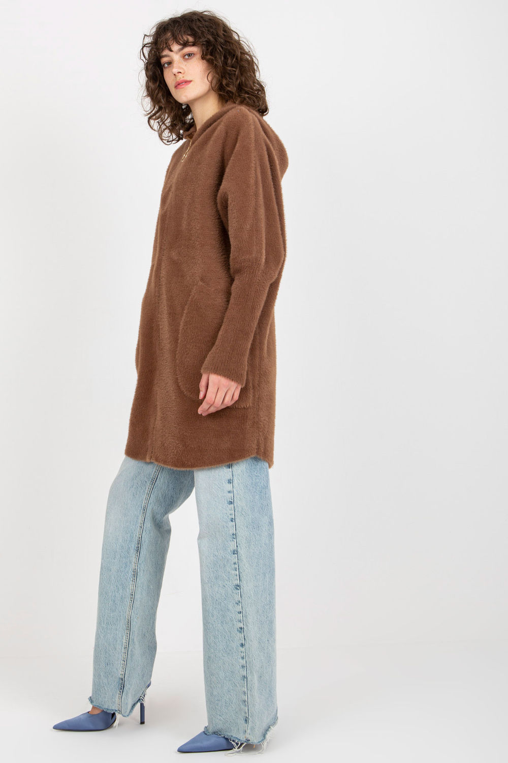 Płaszcz Damski Model MBM-PL-19905-1.96P Brown - MBM - obrazek 3