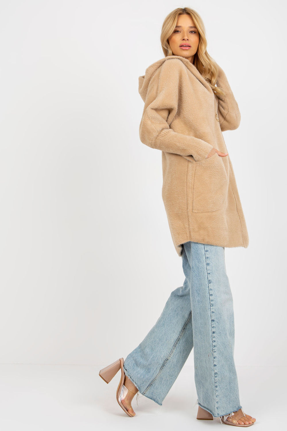 Płaszcz Damski Model MBM-PL-19905-1.96P Camel - MBM - obrazek 3