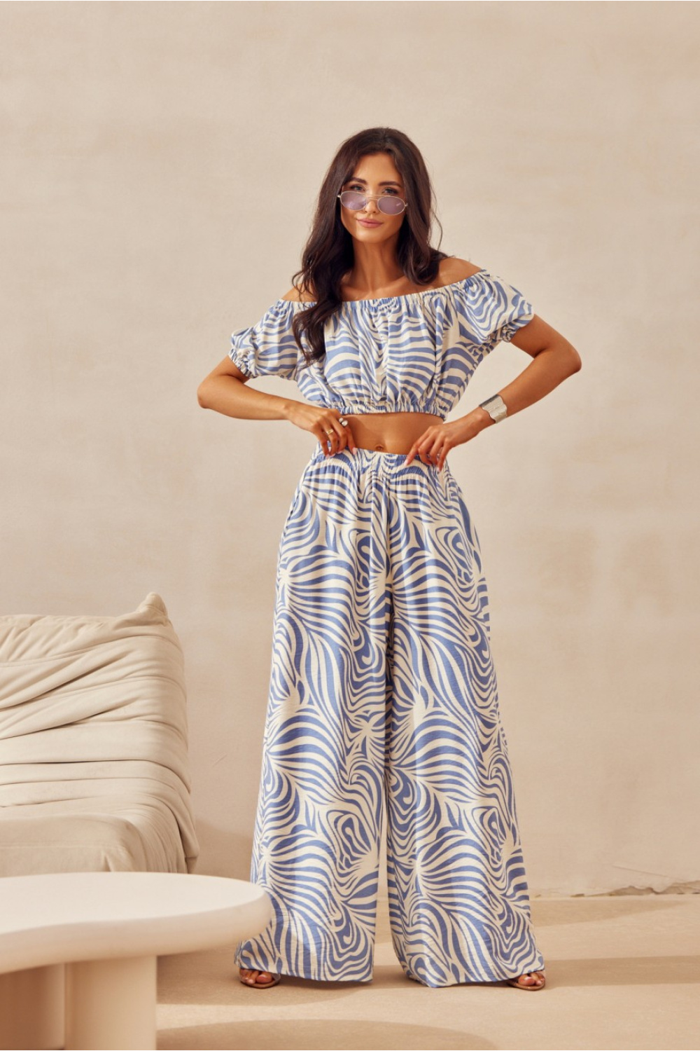 Spodnie Damskie Model Livia SPD0045 L05 - Roco Fashion