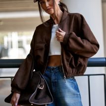 Kurtka Damska Model Vivara BRA KUR0032 Brown – Roco Fashion