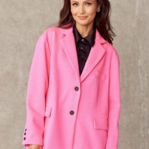 Marynarka Model AMA ZAK0007 Amarant – Roco Fashion
