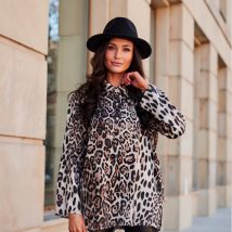 Koszula Damska Model Larisa BLU0193 W26 Multicolor – Roco Fashion