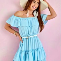 Sukienka Model BLE SUK0291 Błękit – Roco Fashion
