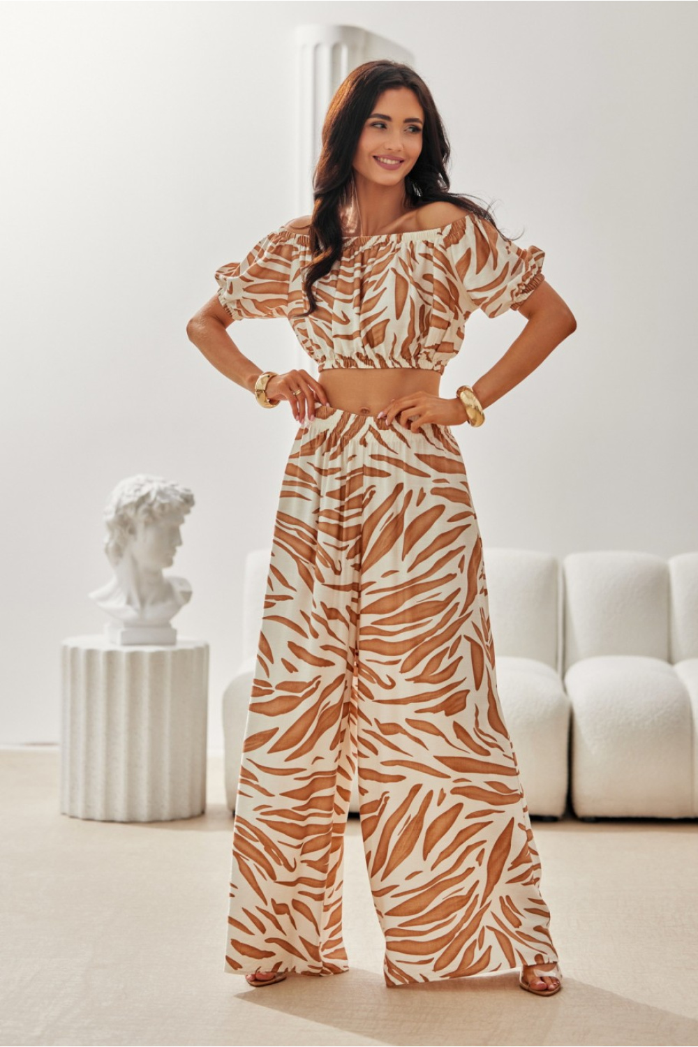 Spodnie Damskie Model Livia SPD0045 L02 - Roco Fashion - obrazek 3