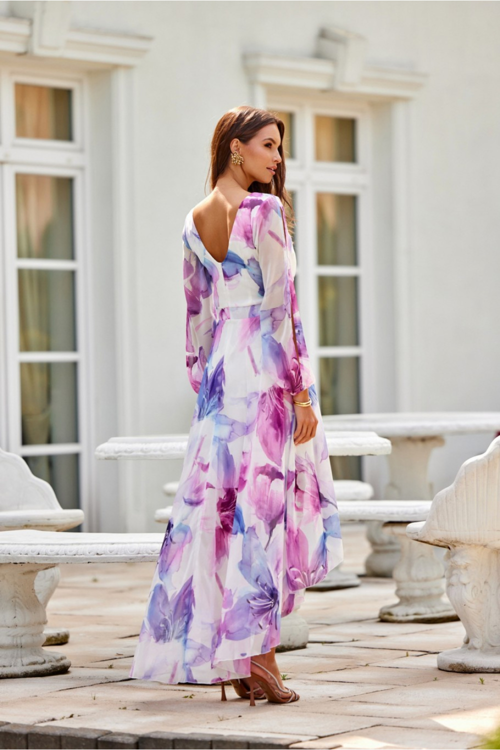 Sukienka Model Carlotta SUK0412-44D Multicolor - Roco Fashion - obrazek 4