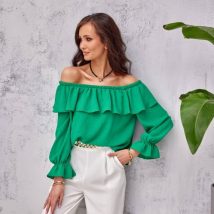 Bluzka Model ZIE BLU0116 Green – Roco Fashion
