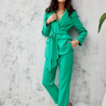 Spodnie Damskie Model ZIE 7/8 0016 Green – Roco Fashion