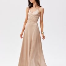Sukienka Model Serena BEZ SUK0521 Beige – Roco Fashion