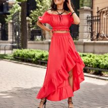 Spódnica Komplet Model KOR KOM0006 Coral – Roco Fashion