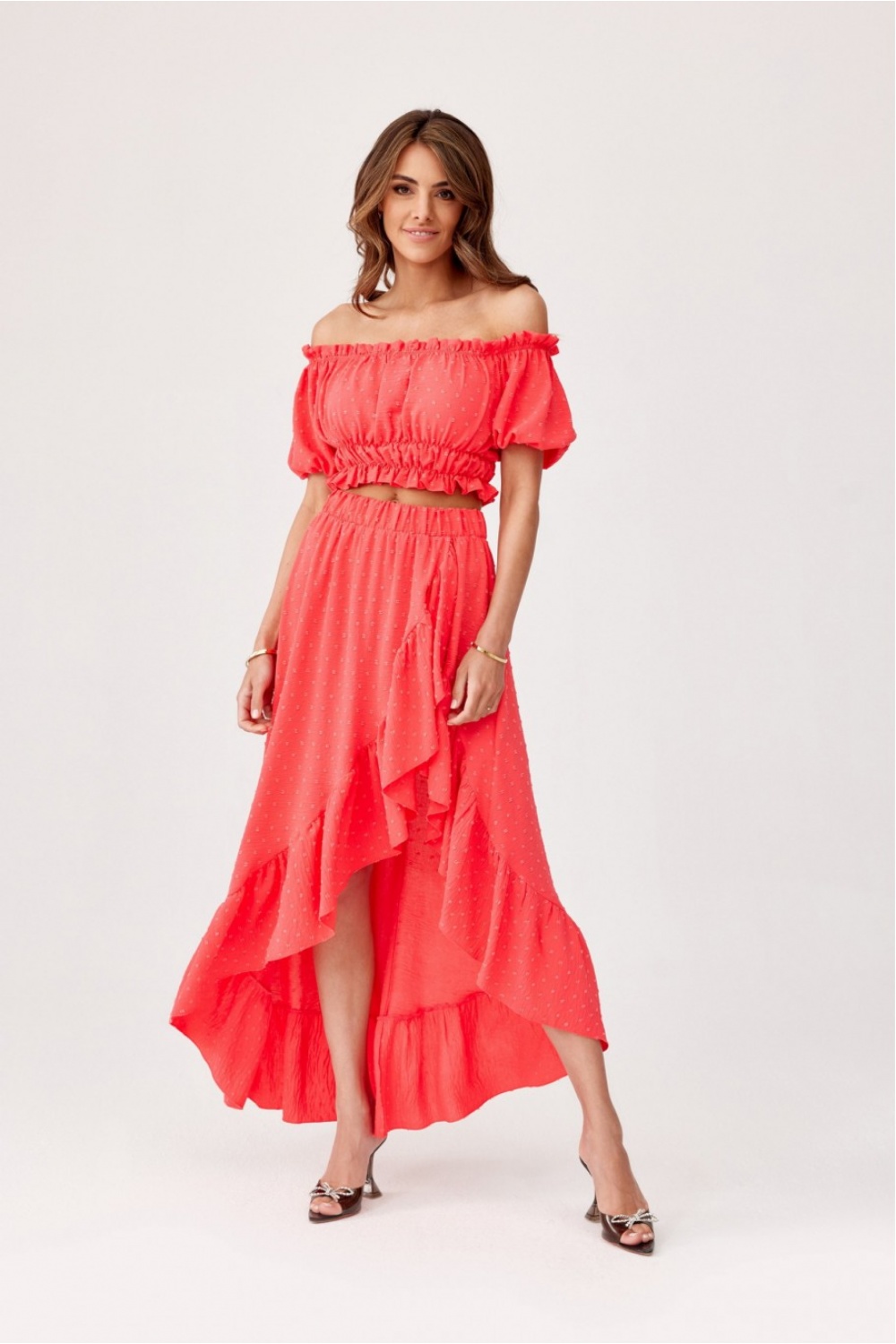 Spódnica Komplet Model KOR KOM0006 Coral - Roco Fashion - obrazek 3