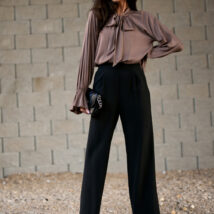 Spodnie Damskie Model Viana CZA SPD0047 Black – Roco Fashion