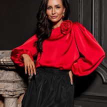 Bluzka Model Evelyn CZE BLU0194 Red – Roco Fashion