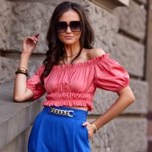 Bluzka Model POM BLU0166 Pink – Roco Fashion