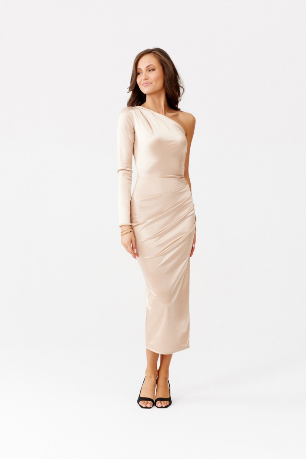 Sukienka Model Virginia BEZ SUK0438 Beige - Roco Fashion - obrazek 5