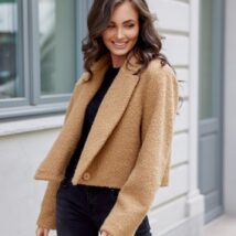 Kurtka Damska Model Renate CAM KUR0018 Camel – Roco Fashion