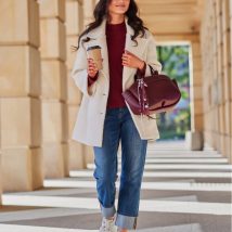 Kurtka Damska Model Camila EKR KUR0029 Ecru – Roco Fashion