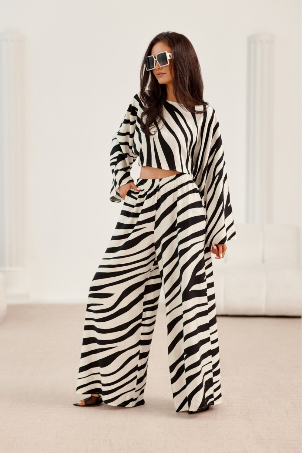 Spodnie Spodeni Damskie Model Livia SPD0045 L01 - Roco Fashion - obrazek 3