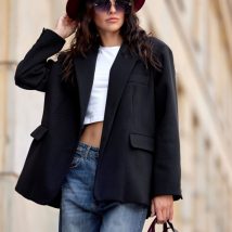 Marynarka Model Nadine CZA ZAK0020 Black – Roco Fashion