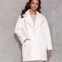 Płaszcz Damski Model Betty EKR PLA0040 Ecru – Roco Fashion