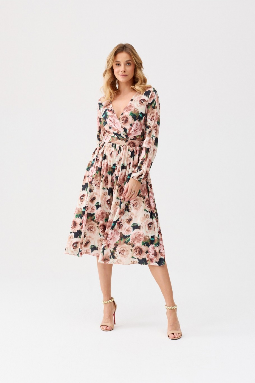 Sukienka Model Grace SUK0465 Y13 Multicolor - Roco Fashion - obrazek 3