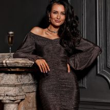 Sukienka Model Eclipse BRA SUK0458 Brown – Roco Fashion