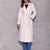 Płaszcz Damski Model Vivienne BEJ PLA0039 Light Beige – Roco Fashion