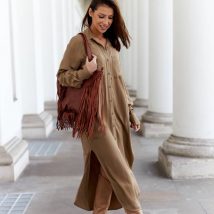 Sukienka Model CXP0943.S43 Brown – LeMonada