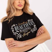Tshirt Damski Model CLM-BZ-0039.48 Black – Factory Price