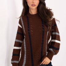 Sweter Damski Model IT-SW-93115.13 Brown – Factory Price