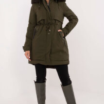 Kurtka Damska Model SK-KR-HH-2409.17X Khaki – Factory Price