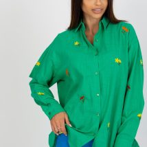 Koszula Damska Model TO-KS-7121.08P Green – Factory Price