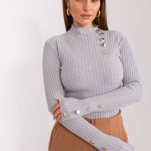 Sweter Damski Model PM-SW-PM-3217.08 Grey – Factory Price