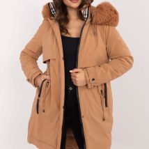 Kurtka Damska Model SK-KR-HH-2409.47 Camel – Factory Price