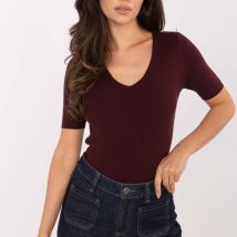 Sweter Damski Model PM-SW-B-627.63 Bordo – Factory Price