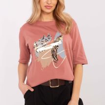 Bluzka Model CLM-BZ-0119.36 Dark Pink – Factory Price