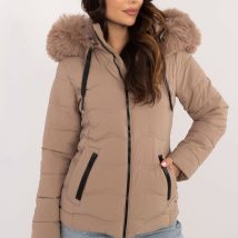 Kurtka Damska Model SK-KR-HH-2404.11P Beige – Factory Price